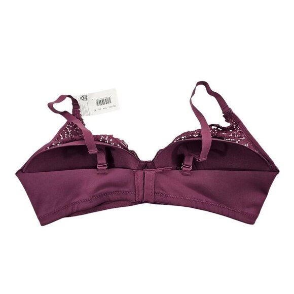 Maidenform Women's Comfort Crush Pretty Lace Lightly Lined Wireless Bra - NWT - Picture 3 of 16
